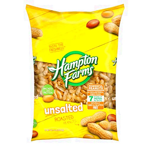 Hampton Farms Item of Hampton Farms Unsalted in-Shell Peanuts (5 lbs.) - Pack of 1