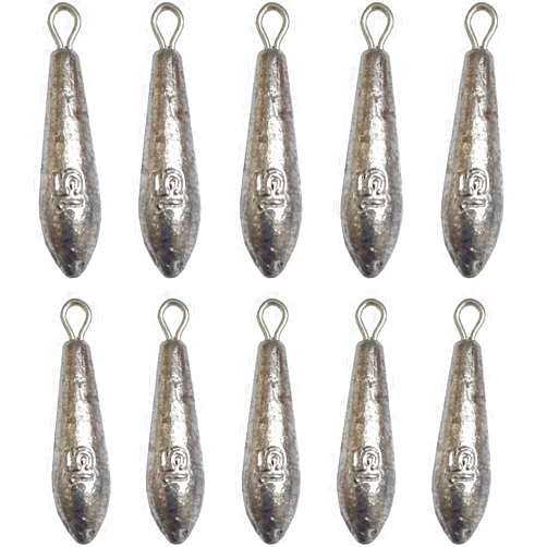 TIENAILING Fishing Bottom Sinkers Weight, Bullet Streamlined Fishing Sinker Weights, Freshwater Saltwater Fishing Weights for Bottom Fishing