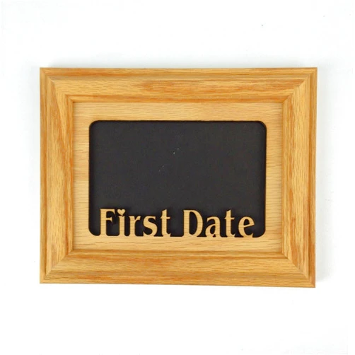NORTHLAND FRAMES AND GIFTS, INC. First Date Oak Picture Frame and Oak Matte H 5x7