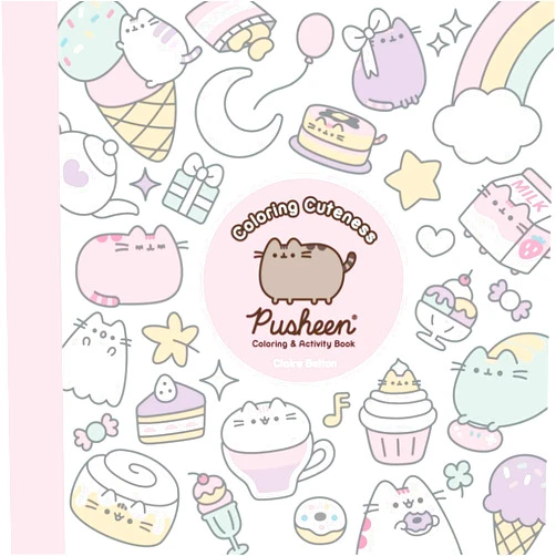 Claire Belton Coloring Cuteness: A Pusheen Coloring & Activity Book (A Pusheen Book)