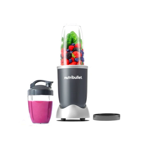 nutribullet Personal Blender for Shakes, Smoothies, Food Prep, and Frozen Blending, 24 Ounces, 600 Watt, Gray, (NBR-0601)
