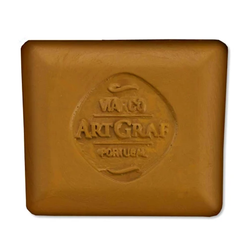 Speedball Art Graf Water-Soluble Tailors Chalk Square Disc, Ochre