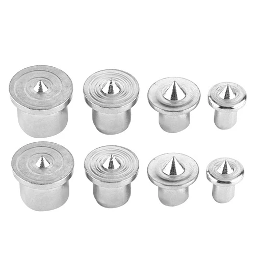 CHEOTIME 8PCS Dowel and Tenon Center Transfer Plugs, Doweling Centering Pins Transfer Plugs Drill Hole Tool for Woodworking Accessories(Solid)