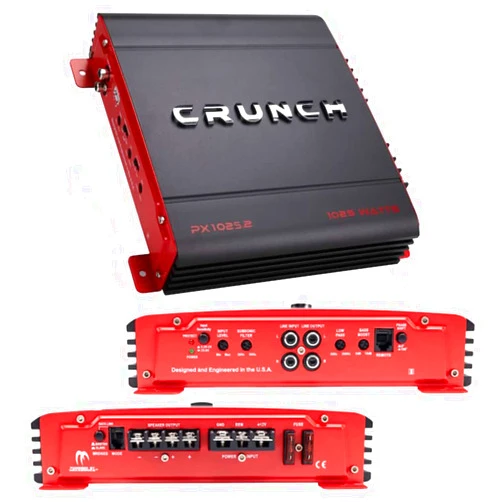 CRUNCH 2CH 1000 WATT CAR AMP