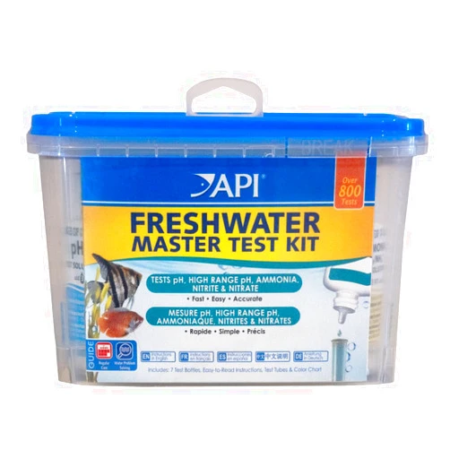 API FRESHWATER MASTER TEST KIT 800-Test Freshwater Aquarium Water Master Test Kit, White, Single, Multi-colored