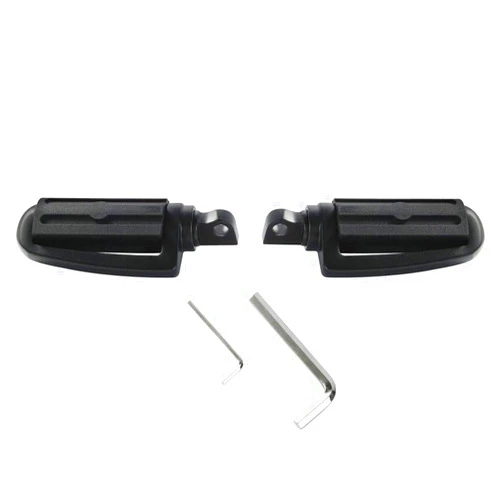 TCMT Universal Motocycle 10mm Male Mount Footrests Footpegs Fit For Harley Sportster XL