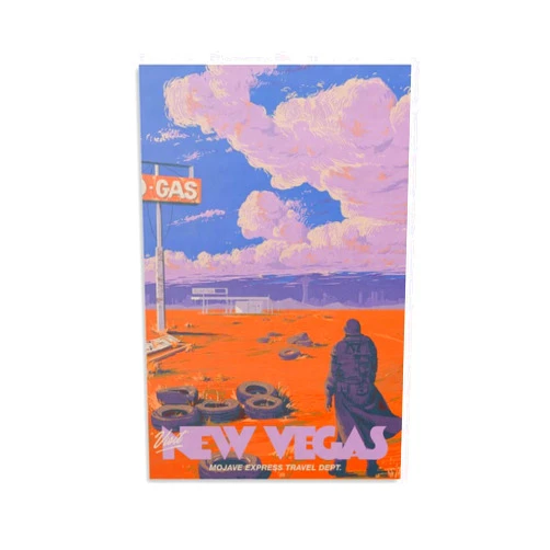 Generic Cool New Vegas Fallout Video Game Posters Prints For Wall Decor Canvas Wall Art For Living Room Decor 12x18inch(30x45cm)
