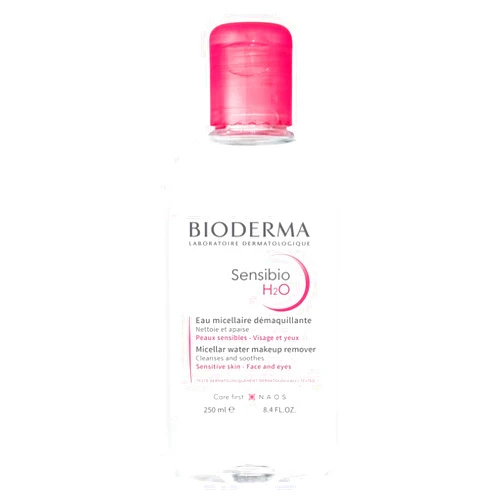 Bioderma Sensibio H2O Micellar Water, Makeup Remover, Gentle for Skin, Fragrance-Free & Alcohol-Free, No Rinse Skincare With Micellar Technology for Normal To Sensitive Skin Types