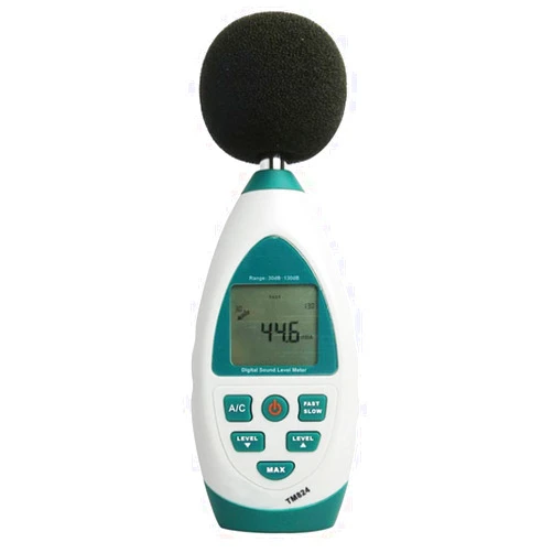 CGTENBS Professional Mini Accuracy Digital Range 30-130dB Sound Level Meter Noise Volume Measuring Instrument Decibel Testing Gauge Tool