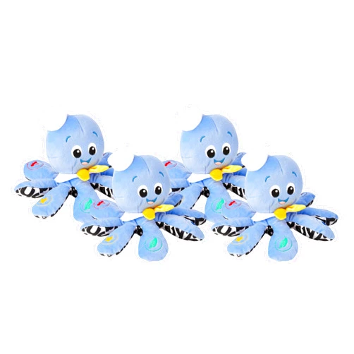 Baby Einstein Octoplush Musical Octopus Stuffed Animal Plush Toy, Age 3 Month+, Blue, 11
