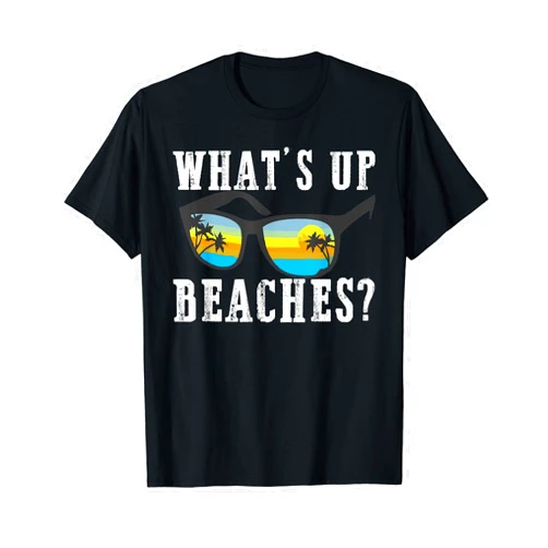 Hadley Designs Whats up Beaches Funny Beach Family Vacation Matching T-Shirt