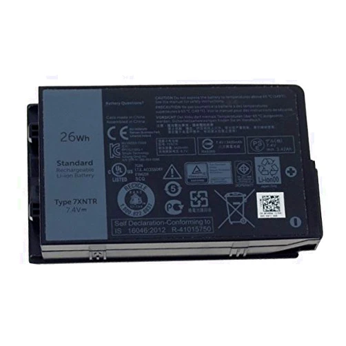 GreenTechLLC GreenTech New 7XNTR Replacement Battery for Dell Latitude 12 7202 Rugged Tablet 7.4V 26Whr 2-Cell Primary Battery 0FH8RW FH8RW J7HTX 27JT0