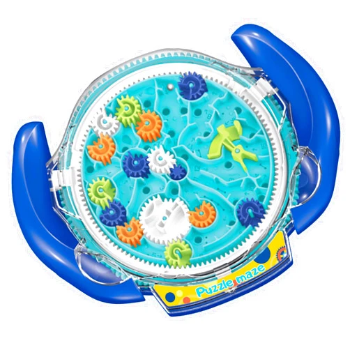 Mom&myaboys JRD&BS WINL The Ultimate Mind Puzzles for Ages 8-10 Challenge 3D Maze Game Brain Teaser Puzzles Toys for Children Teens and Adult Fun Travel Game for Kids Toys Labyrinth Game Marble Maze (Blue)