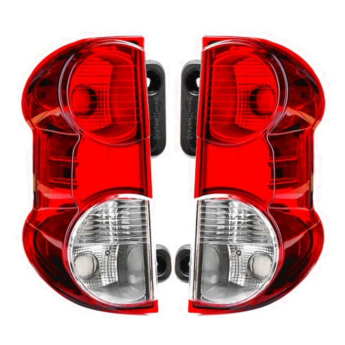 VVEDIK 2pcs Outer Tail Light for Nissan Nv200 2008-2015 26550-Jx00a 26555-Jx31a Back Side Lamp Cover No Bulb Fog Shell Car Accessories,White
