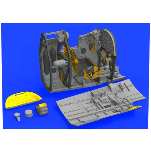Eduard EDB632131 Brassin 1:32-Spitfire Mk.IX Cockpit (Tam) Model Kit, Various