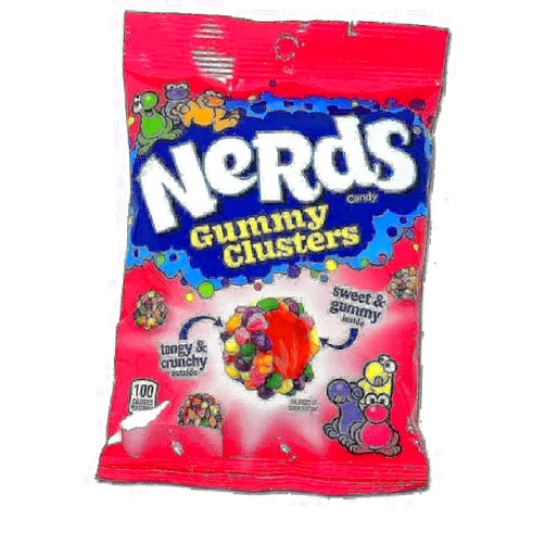 Nerds Candy Nerds Gummy Clusters - Delicious Tangy and Crunchy Sweet and Gummi Flavor (10 Oz)