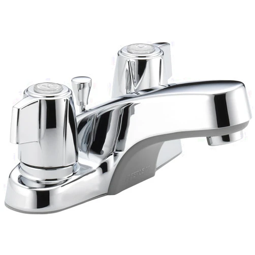 Peerless P246LF-M Two Handle Bathroom Faucet, Chrome
