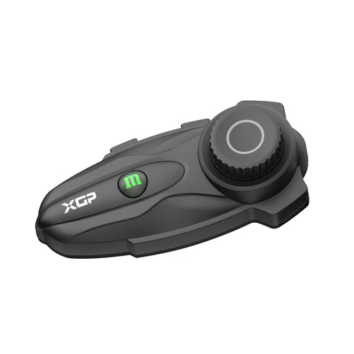 XGP X10 10 Riders Group Mesh Motorcycle Intercom, 3000m Motorcycle Bluetooth Headset V5.3 with Audio Multitasking, Helmet Communication Systems with Hi-Fi Speakers for ATV/Snowmobile,1 Pack
