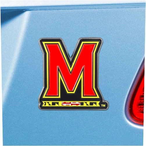 FANMATS NCAA 3D Color Metal Emblem, Diecut Team Logo Auto Emblem