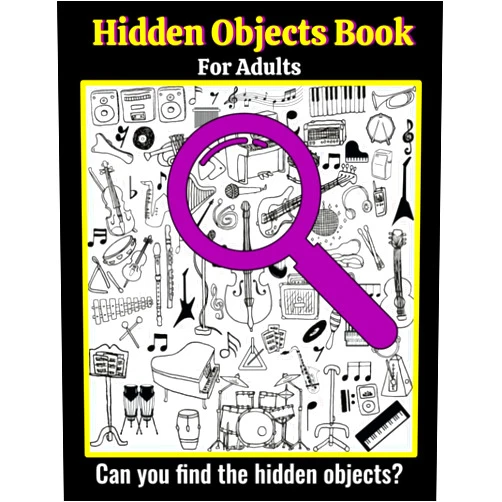 Starshine Hidden Objects Book For Adults: Seek and Find the Hidden Objects in the Pictures