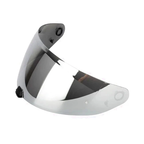 The Helmet Shop HJ-31 Shield Silver Mirror Replacement Visor for i10 and i70 Motorcycle Helmets (Silver Mirror)
