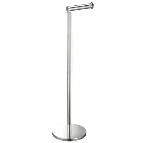 Naturous Toilet Paper Holder Freestanding with Storage, Stainless Steel Tissue Roll Holder Stand, Naturous
