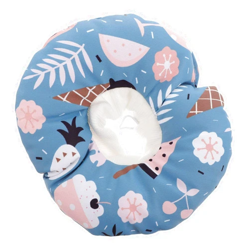 Mipcase Elizabeth Circle Pet Healing Cone Inflatable Recovery Collar Dog Elizabeth Collar Ice Cream Collar Pet Elizabeth Collar Lick Collar for Dog Cat Collar Kitten Cotton Puppy
