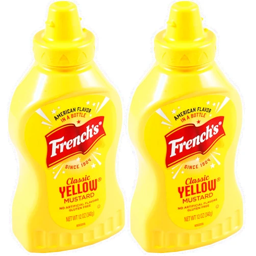 French's Classic Yellow Mustard, 12 oz (Pack of 2)