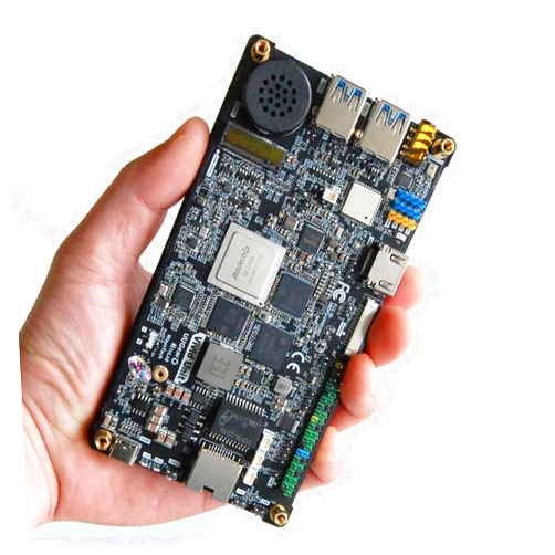 Rizees Versatile Single-Board Computer with Touchscreen with 5.5′ touchscreen hand hold computer SBC Single-Board-Computer(VividUnit)