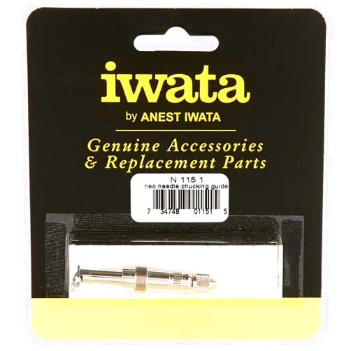 Iwata-Medea N1151 Needle Chucking Guide Assembly, Silver