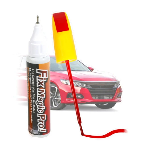 Zlirfy Touch Up Paint Pen,Car Scratch Remover for Deep Scratches,Two-In-One Car Paint Scratch Repair Pen,Car Accessories Car Paint Pen Car Touch Up Paint,Car Scratch Remover for Deep Scratches (Red)