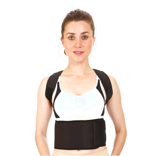 HEALTHVAIDYA Posture Corrector for Women and Men, Back Support Straightener,Improve Posture,For Neck,Back and Shoulder Pain Relief (Small)