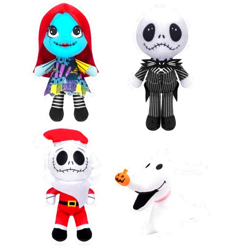 MLKGZ Jack Skellington Plush,4PCS Before Christmas Plush Toys,5