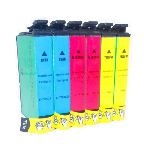 INKWAY Remanufactured Ink Cartridge Replacement for Epson 200XL 200 XL T200XL to use with XP-200 XP-300 XP-310 XP-400 XP-410 WF-2520 WF-2530 WF-2540 (2 Cyan, 2 Magenta, 2 Yellow)