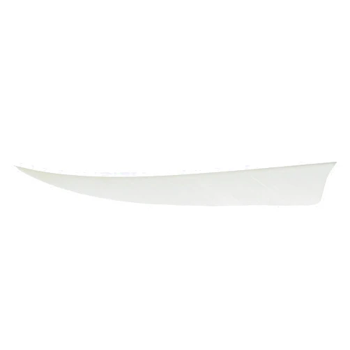 Trueflight Mfg Comp Inc Trueflight Feathers Shield Cut 5 RW White 100/pk.