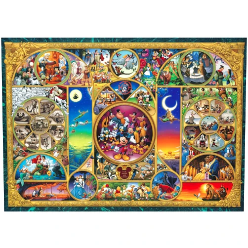 Tenyo Disney Character World World's Smallest Jigsaw Puzzle (1000 Piece)