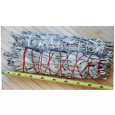 PUCHAN-LM White Sage Smudging Stick - Large (8'-9.5') - 2 Pack