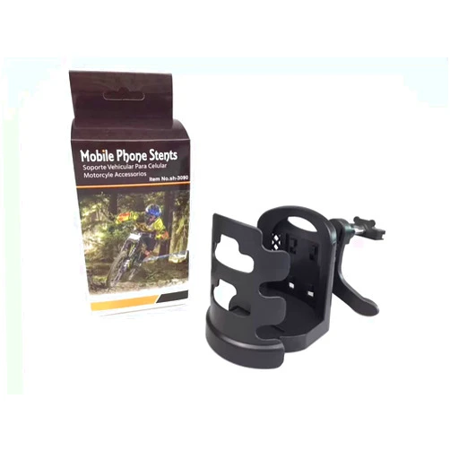 ikasus Car Cup Holder, Car Outlet Air Vent Black Cup Rack Beverage Mount Insert Stand Holder Car Drink Bottle Stand Well Balanced Spill Resistant Design Bottle Holder for Automobile Air Outlet