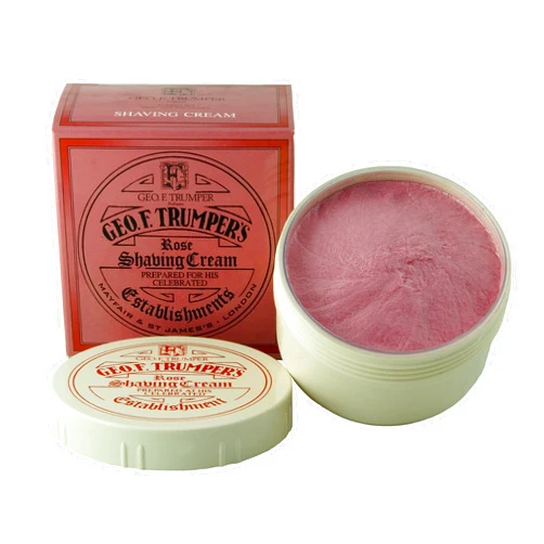 Geo F. Trumper Geo F Trumper Shaving Cream Jar - Rose (200g)