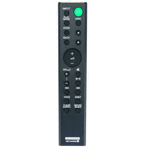 Beyution New RMT-AH300U RMTAH300U Remote Control Compatible with Sony Sound Bar AV Speaker System HT-CT290 HT-CT291 SA-CT290 SA-CT291 HTCT290 HTCT291 SACT290 SACT291