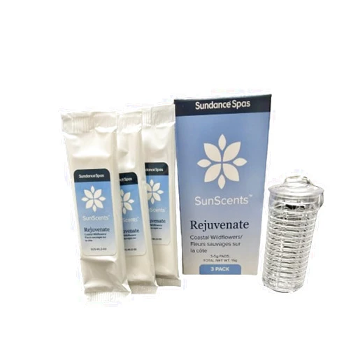 Sundance Spas SunScents™ - Rejuvenate, Coastal Wildflowers (3-5g Pads), Clear