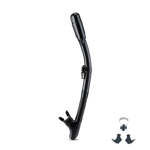 OMYAFL Full Dry Snorkel for Adult Youth, Top Dry Snorkel Tube Easy-Breath with More Air Intake Capacity, Diving Snorkel Free Diving Snorkel for Men Women