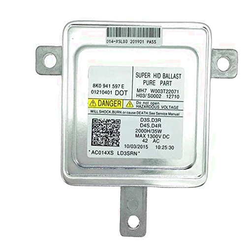 Naliovker Xenon HID Headlight Ballast Control Unit D1S D1R For- A1A3 A4 A5 A6 A7 A8 For- Replace 8K0941597E W003T22071