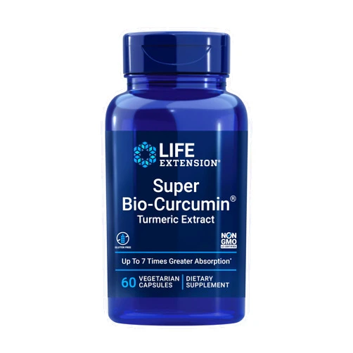 Life Extension Super Bio-Curcumin Turmeric Extract – Highly-Absorbable Curcumin for Whole-Body Health Support – Gluten-Free, Non-GMO, Vegetarian – 60 Vegetarian Capsules