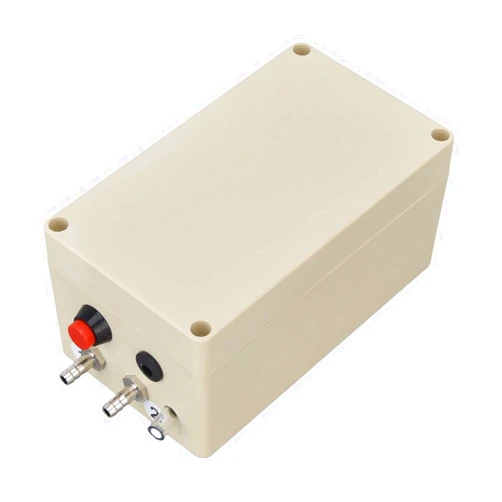 Diydeg Milking Vacuum Pump, 48W 12V Portable Large Suction Pulsation Electric Milking Machine Accessory, Automatic Livestock Goat Milker Plastic Stable Milking Equipment for Sheep Cow