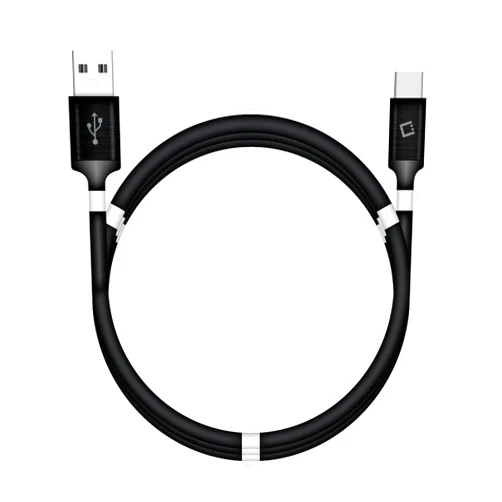 Works by Cellet USB-C Magnetic Charging Cable Works for Xiaomi Redmi 9 Power with Type C, Absorption Retractable Faster Nano Data Cord Cable (Black 3.3ft/1Meter)