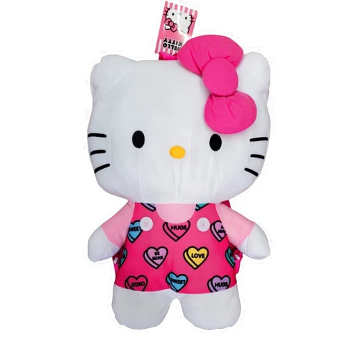 R.I.O.T. Toyz Jumbo Sanrio Hello Kitty 18 Inches Plush Backpack with Heart-TOYZ