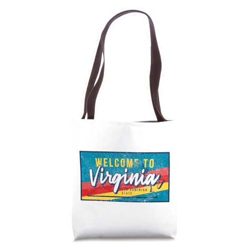 Vintage virginia is 4 lovers cute virginia gifts Retro Virginia Is 4 Lovers Outdooors VA For Virginians Gift Tote Bag
