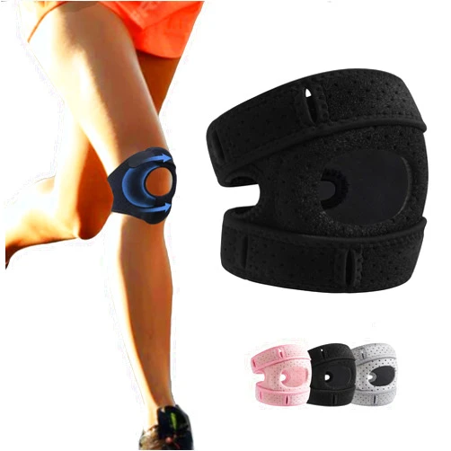 FUNPKIN 3-Stage Adjustable Knee Brace - Knee Brace for Women & Men, Knee Support Brace with Open Patella, Neoprene Lightweight Stabilizer for Workout, Squats, Runner, Jumper, Tendonitis, Hiking (M, 1PCS)