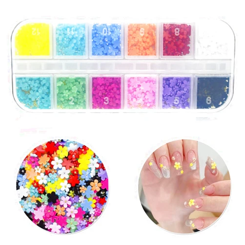 TTSAM 800 Pcs Nail Charms Art Charms Butterfly Nail 3D Nails Decoration Crafts DIY Diamonds Rhinestones Acrylic Nails Jewelry Accessories Gold Silver Pearls Nail Supplies Resin Flatbacks Flower Nails Gems